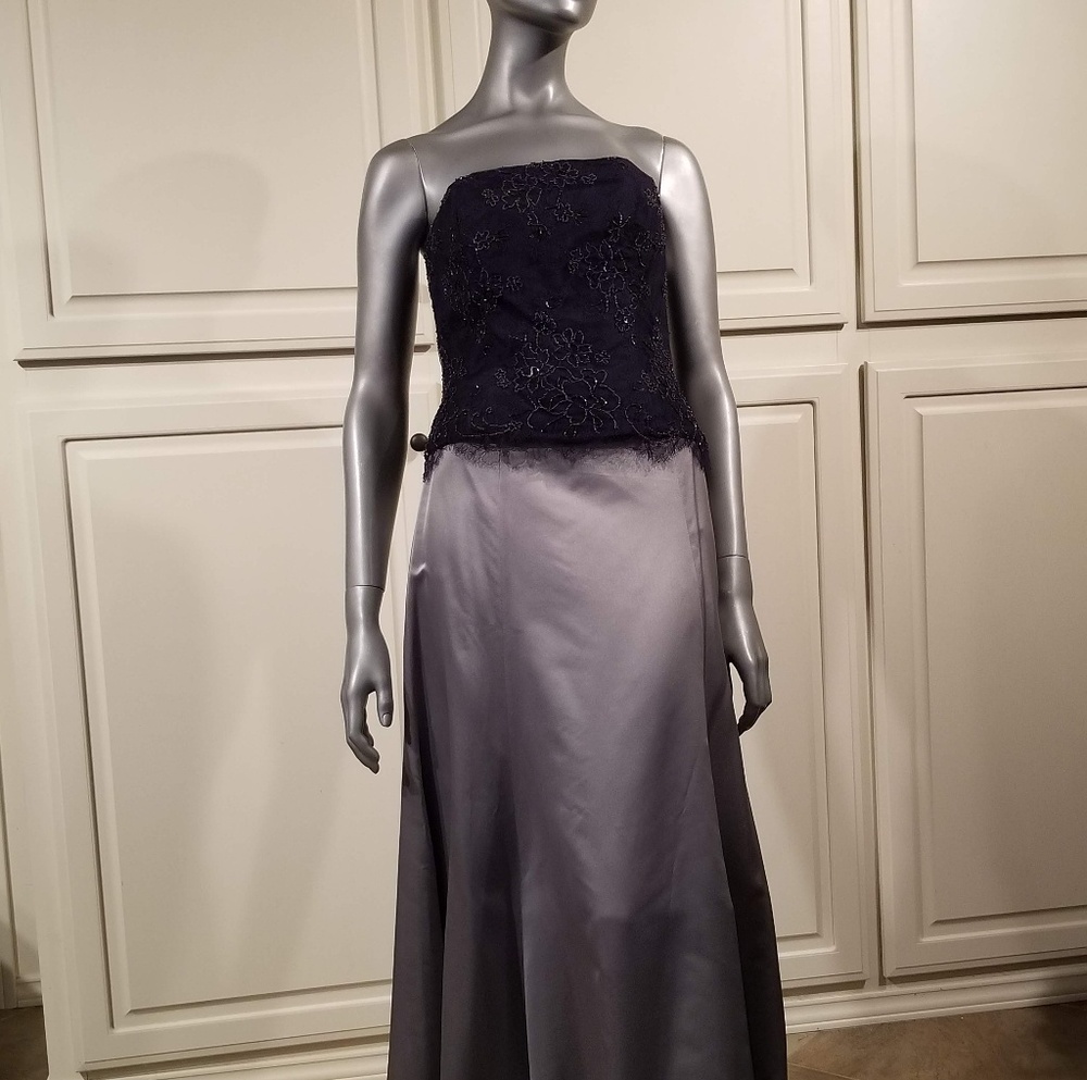 NWT silk long skirt